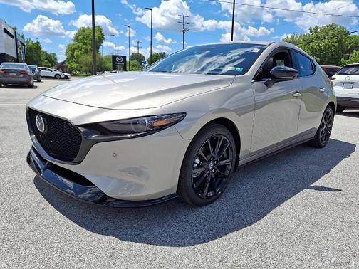 Platinum Quartz Metallic 2026 Mazda Mazda3 AWD w/Premium Package
