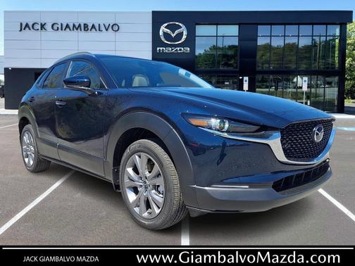 Deep Crystal Blue Mica 2026 Mazda CX-30 Preferred