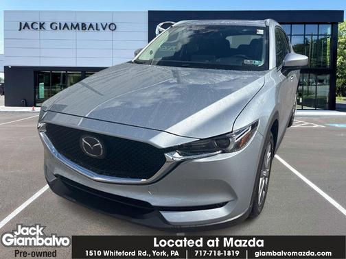 Sonic Silver Metallic 2021 Mazda CX-5 Grand Touring