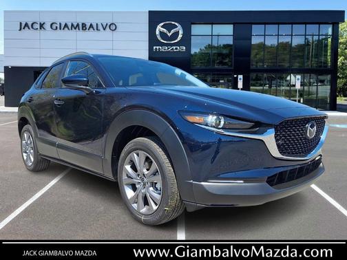 Deep Crystal Blue Mica 2026 Mazda CX-30 Preferred