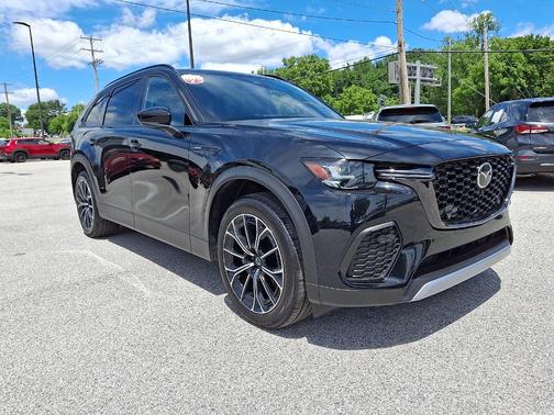 Jet Black Mica 2025 Mazda CX-70 PHEV Premium Plus Package
