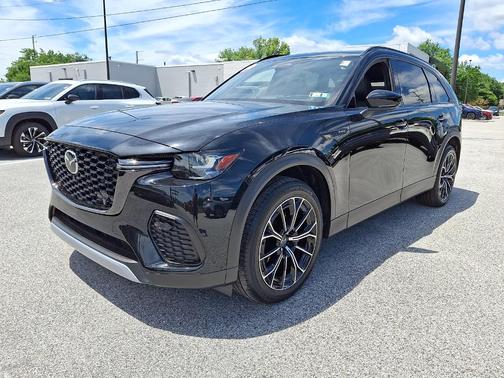 Jet Black Mica 2025 Mazda CX-70 PHEV Premium Plus Package