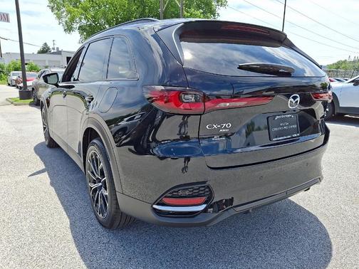 Jet Black Mica 2025 Mazda CX-70 PHEV Premium Plus Package
