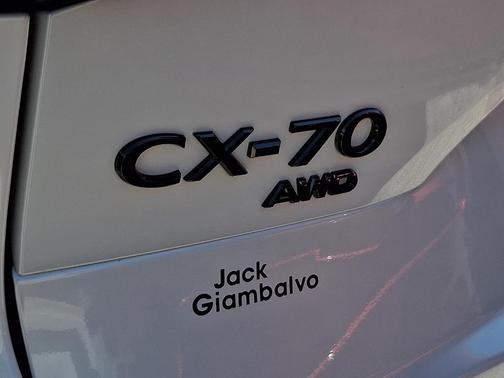 Rhodium White Premium 2026 Mazda CX-70 3.3 TURBO PREFERRED