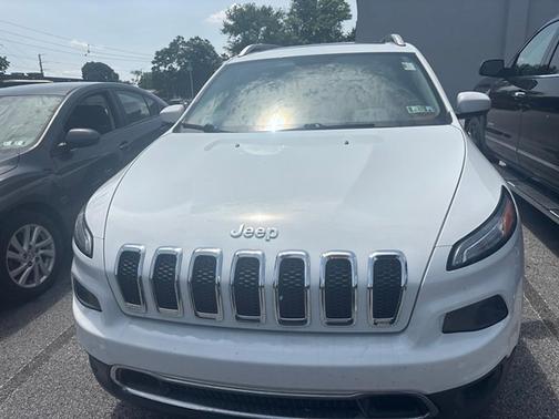 Bright White Clearcoat 2016 Jeep Cherokee Limited