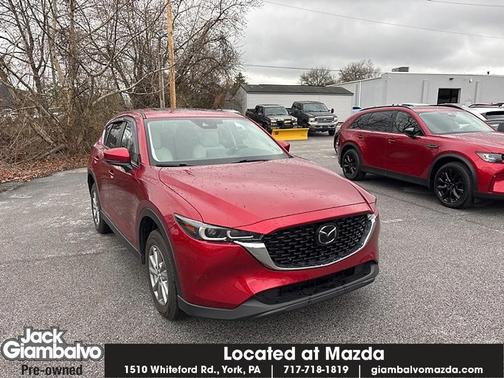 Soul Red Crystal Metallic 2023 Mazda CX-5 2.5 S Preferred Package