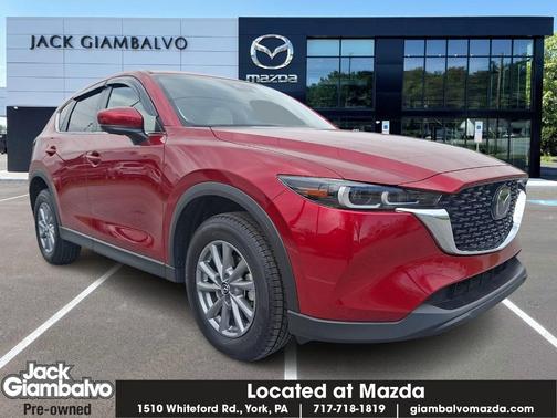 Soul Red Crystal Metallic 2023 Mazda CX-5 2.5 S Preferred Package