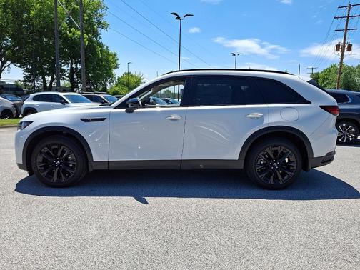 Rhodium White Premium 2025 Mazda CX-90 PHEV Premium Sport