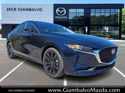 Deep Crystal Blue Mica 2026 Mazda Mazda3 FWD w/Select Package