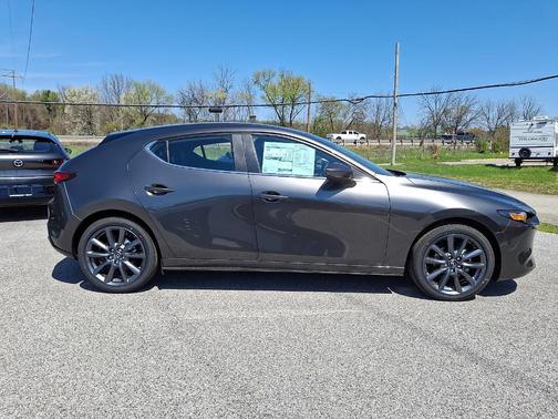 Machine Gray Metallic 2026 Mazda Mazda3 FWD w/Preferred Package