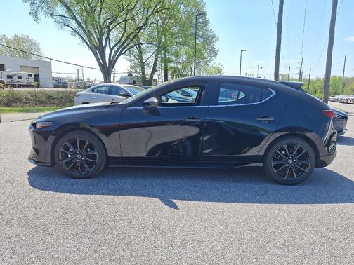 Jet Black Mica 2025 Mazda Mazda3 FWD w/Premium Package
