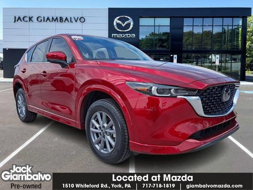 Soul Red Crystal Metallic 2024 Mazda CX-5 2.5 S Select Package