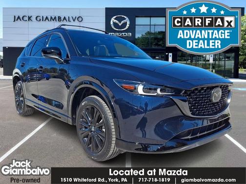 Deep Crystal Blue Mica 2023 Mazda CX-5 2.5 Turbo
