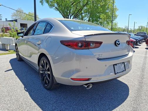 Platinum Quartz Metallic 2026 Mazda Mazda3 AWD w/Premium Package