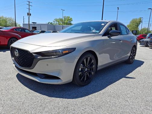 Platinum Quartz Metallic 2026 Mazda Mazda3 AWD w/Premium Package