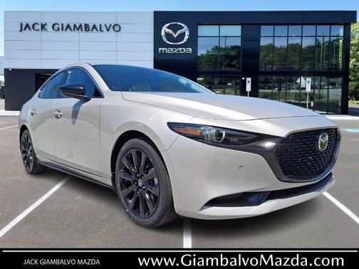 Platinum Quartz Metallic 2026 Mazda Mazda3 AWD w/Premium Package