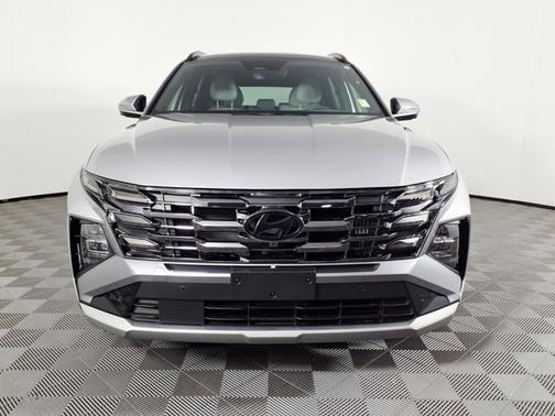 Shimmering Silver 2025 Hyundai TUCSON Hybrid Limited