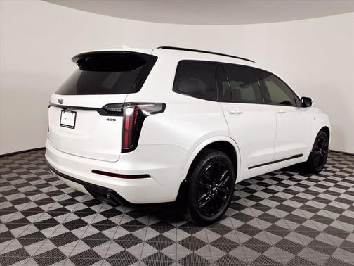 Crystal White Tricoat 2023 Cadillac XT6 AWD Sport