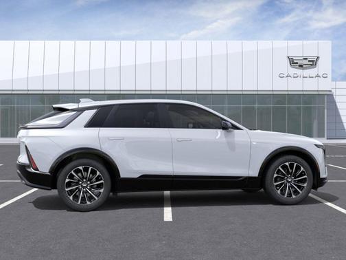 Vibrant White Tricoat 2026 Cadillac LYRIQ Premium Sport