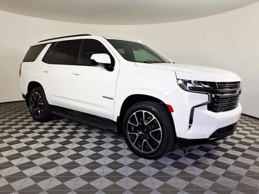 Summit White 2022 Chevrolet Tahoe RST