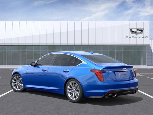 Coastal Blue Metallic 2026 Cadillac CT5 Premium Luxury
