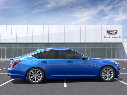 Coastal Blue Metallic 2026 Cadillac CT5 Premium Luxury