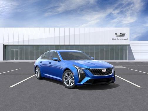 Coastal Blue Metallic 2026 Cadillac CT5 Premium Luxury