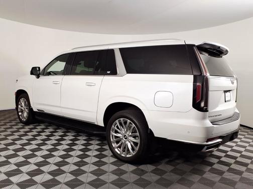 Crystal White Tricoat 2023 Cadillac Escalade ESV 4WD Premium Luxury