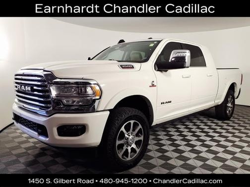Pearl White 2024 RAM 3500 Longhorn