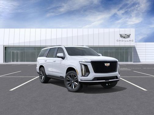 Vibrant White Tricoat 2026 Cadillac Escalade 4WD Sport