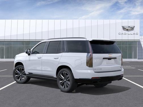 Vibrant White Tricoat 2026 Cadillac Escalade 4WD Sport