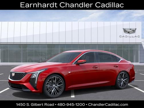 Radiant Red Tintcoat 2026 Cadillac CT5 Premium Luxury
