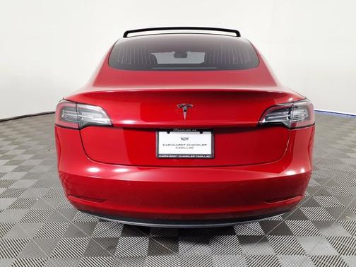 Red Multi-Coat 2018 Tesla Model 3 Long Range