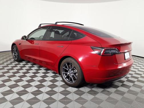 Red Multi-Coat 2018 Tesla Model 3 Long Range