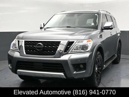 Gun Metallic 2018 Nissan Armada Platinum