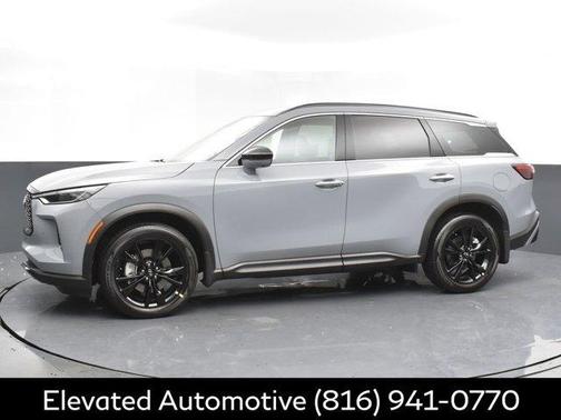 Harbor Gray 2025 INFINITI QX60 Luxe