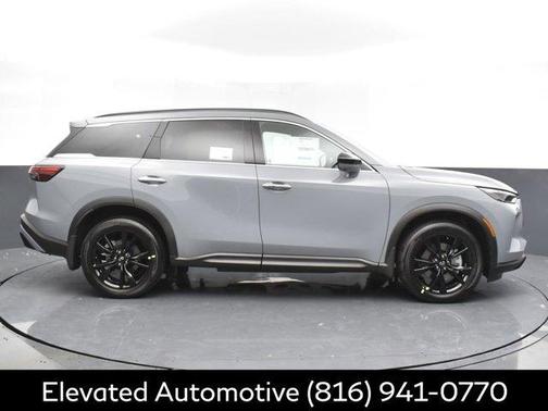 Harbor Gray 2025 INFINITI QX60 Luxe