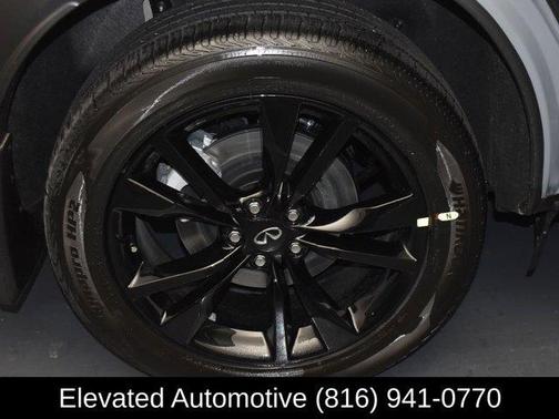 Harbor Gray 2025 INFINITI QX60 Luxe