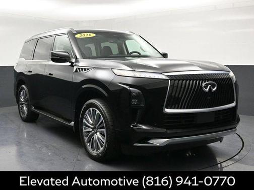 Black Obsidian 2026 INFINITI QX80 Luxe