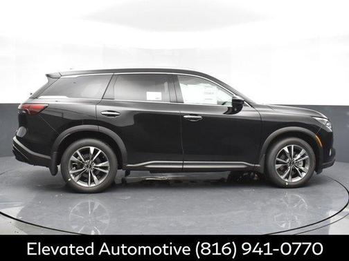 Diamond Black 2025 INFINITI QX60 Luxe