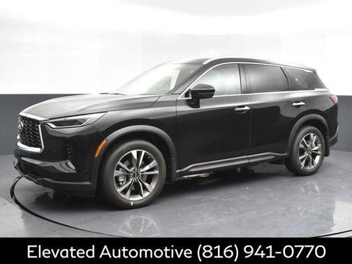 Diamond Black 2025 INFINITI QX60 Luxe