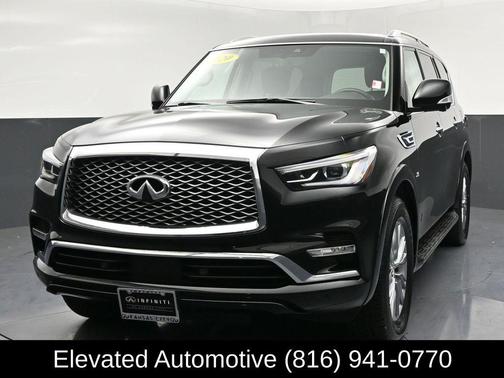 Black Obsidian 2020 INFINITI QX80 Luxe