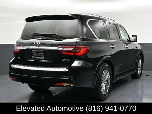 Black Obsidian 2020 INFINITI QX80 Luxe