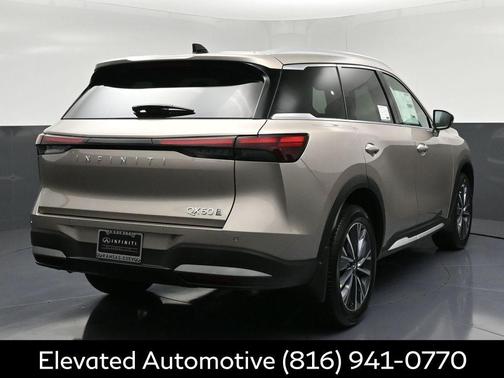 Warm Titanium 2026 INFINITI QX60 Luxe