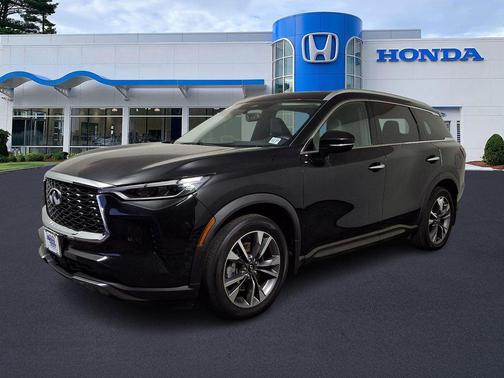 Mineral Black 2022 INFINITI QX60 Luxe