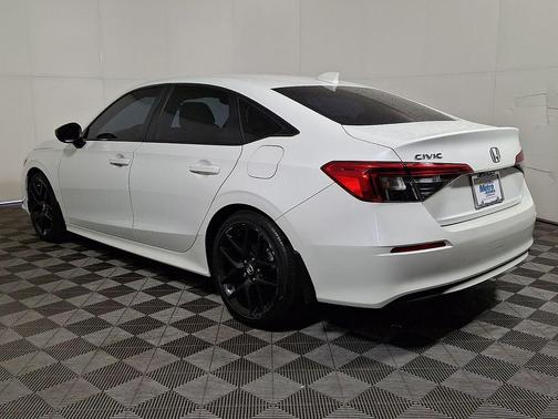 Platinum White Pearl 2022 Honda Civic Sport