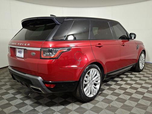 Red 2019 Land Rover Range Rover Sport HSE