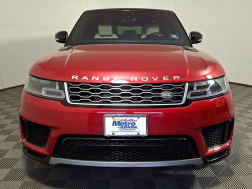 Red 2019 Land Rover Range Rover Sport HSE