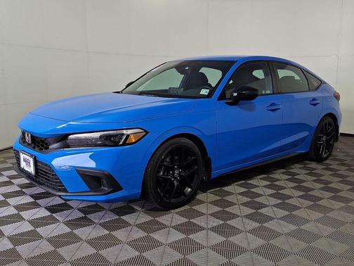 Boost Blue Pearl 2023 Honda Civic Sport