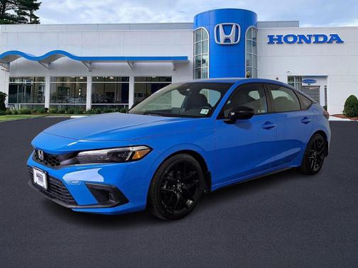 Boost Blue Pearl 2023 Honda Civic Sport